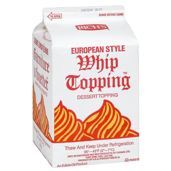 Ready To Whip European Style Liquid Whip Topping®, 4 Count, 4 kg | Rich ...