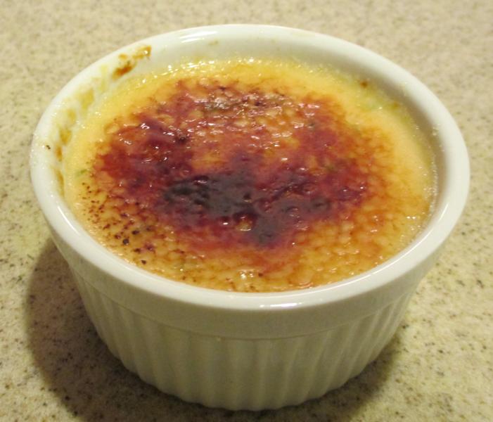 Ginger Mint Mango Creme Brulee | Rich's Canada