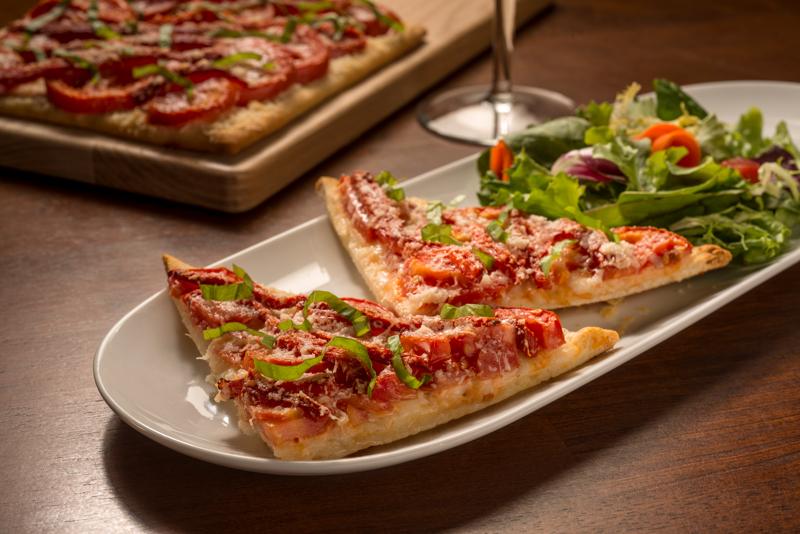 Asiago, Pepper, and Tomato Flatbread | Rich's Canada