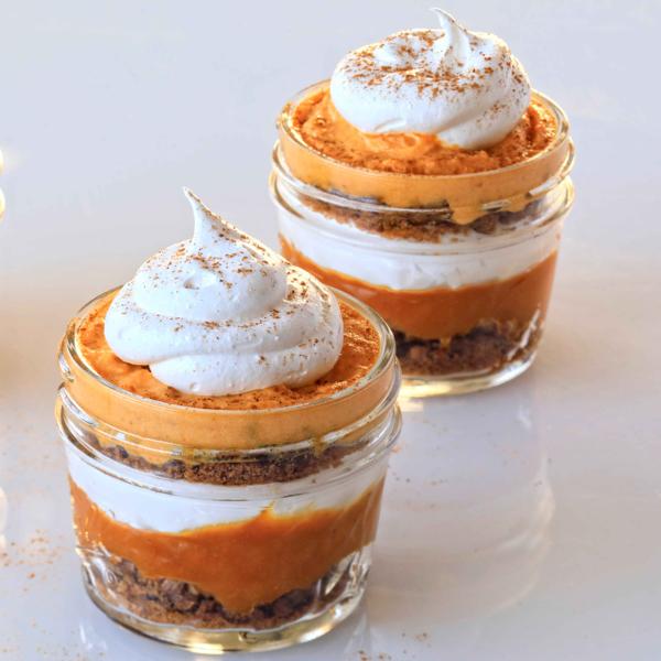 No Bake Pumpkin Pie Jars | Rich's Canada