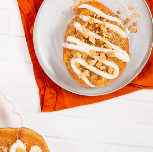 Apple Cinnamon Bun Chai Donut | Rich's Canada