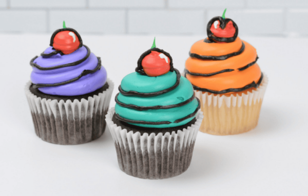 comic cupcake