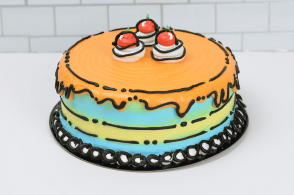 comic cake
