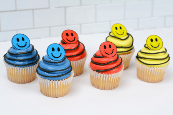 comic cupcake