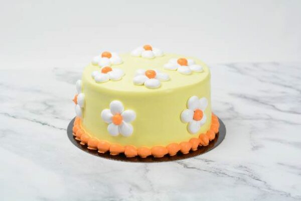 daisy vintage cake