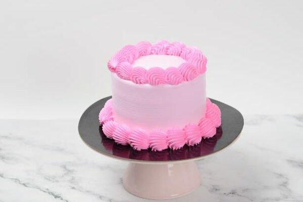 pink vintage cake